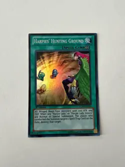 Yugioh - Harpies' Hunting Ground - Super - 1st - LCJW-EN102 - LP - Image 1