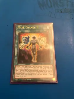 YUGIOH Ultra Rare Mask Change II GFTP-EN113 1st Edition - Image 1