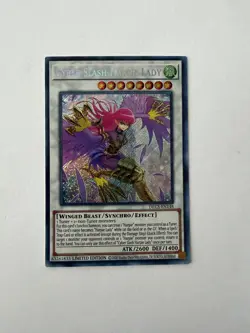 Yugioh - Cyber Slash Harpie Lady - Secret - Limited - DLCS-EN148 - NM - Image 1