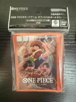 ONE PIECE Card Official Sleeve Monkey D Luffy 70 Sleeves Ver 7 - Image 1