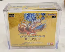 One Piece Booster Box Acrylic Case Magnetic Lid - READ DESCRIPTION SIZES OP03-15 - Image 2