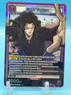 Union Arena Yu Yu Hakusho - Elder Toguro - Super Rare Foil - UE13BT/YYH-1-022 SR - Image 1