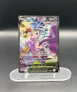 Pokemon Mew v Holo Alternative Art Ultra Rare TCG Fusion Strike Card 251/264 - Image 1