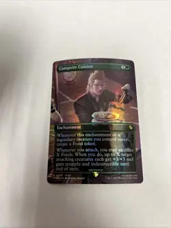 Campsite Cuisine Borderless Foil Card #0484 MTG LP - Image 1