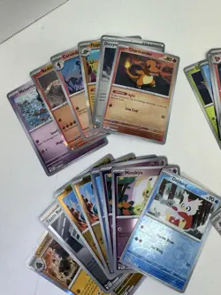 Large Bulk Pokemon Lot 191 Cards Holo - Image 2