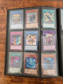 Large Yu-Gi-Oh Card Binder Collection 216 Cards Holo 1st Edition Job Lot Bundle - Image 2
