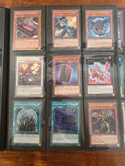 Large Yu-Gi-Oh Card Binder Collection 216 Cards Holo 1st Edition Job Lot Bundle - Image 5