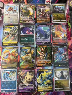 Pokemon 16 Card Lot nm V Max Mega SR Amazing Ex HOLO Rare Hits Only R91 - Image 1