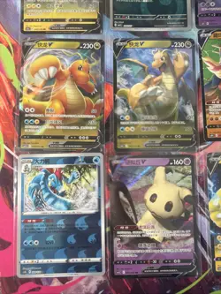 Pokemon 16 Card Lot nm V Max Mega SR Amazing Ex HOLO Rare Hits Only R91 - Image 3