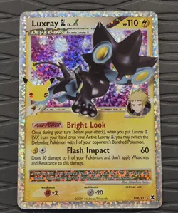 Luxray GL LV.X 109/111 Celebrations: Classic Collection Holo Pokemon Card - Image 1