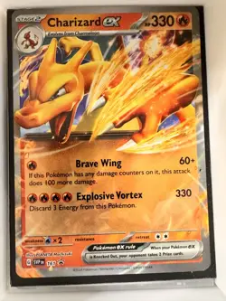 Charizard ex Promo SV: Scarlet & Violet Promo Cards 161 LP - Image 1
