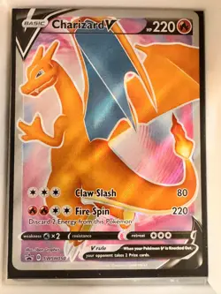 Charizard V Promo SWSH: Sword & Shield Promo Cards SWSH050 LP - Image 1