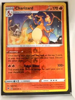 Charizard Rare Prize Pack Series Cards 025/185 LP - Image 1