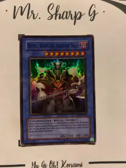 DEMISE, KONIG DES JUNGSTEN TAGES - SOI-DE035 DEUTSC Yu-Gi-Oh! CARD SUPER RARE - Image 3