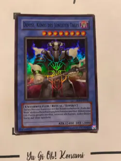 DEMISE, KONIG DES JUNGSTEN TAGES - SOI-DE035 DEUTSC Yu-Gi-Oh! CARD SUPER RARE - Image 5