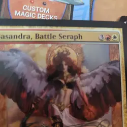 Deck of Magic Commander Cards = ***Casandra, Battle Seraph KNIGHTS Tribal HOTTIE - Image 1