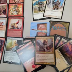 Deck of Magic Commander Cards = ***Casandra, Battle Seraph KNIGHTS Tribal HOTTIE - Image 2