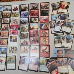 Deck of Magic Commander Cards = ***Casandra, Battle Seraph KNIGHTS Tribal HOTTIE - Image 3
