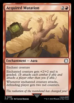 MTG - ACQUIRED MUTATION - Fallout (U) - Image 1