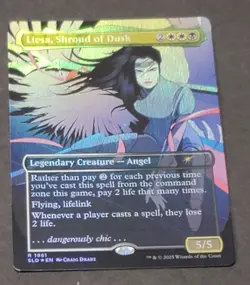 Liesa, Shroud of Dusk Rainbow Foil Secret Lair MTG Magic The Gathering . - Image 2