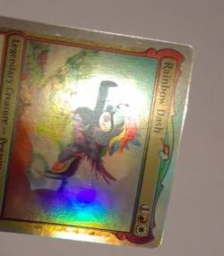 Rainbow Dash Foil EX Secret Lair My Little Pony MTG Magic the Gathering - Image 2