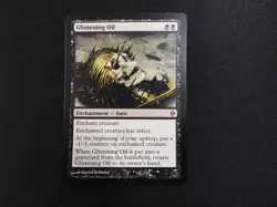 Glistening Oil LP [New Phyrexia] Mtg Magic Free Tracking! - Image 1
