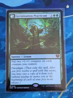 MTG Germination Practicum - NM - Secrets of Strixhaven - Image 1