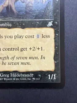 Magic the Gathering TCG Undead Warchief Scourge Regular 78/143 - Image 4