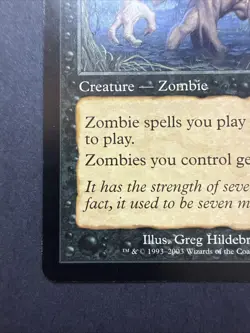 Magic the Gathering TCG Undead Warchief Scourge Regular 78/143 - Image 5