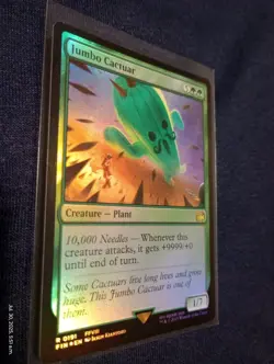 Jumbo Cactuar FINAL FANTASY Rare NM Magic: The Gathering 191 Foil - Image 1