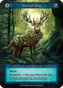 Sorcery Contested Realm - Sacred Stag - Gothic (GT) - Image 1