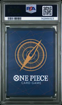 2025 ONE PIECE OP11-A FIST OF DIVINE SPEED ALTERNATE ART HONESTY IMPACT PSA 10 - Image 2