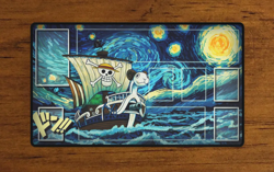 One Piece Gogh-ing Merry One Piece TCG Playmat Zones Choices | Stitched Edges OP - Image 2
