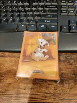 Disney Lorcana 101 Dalmations Puppy Tail Wagger Card Sleeves League Play Promo - Image 1