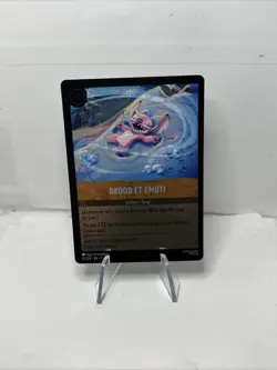 Disney Lorcana Winterspell Akood Et Emuti 29/204 Cold Foil - Lilo & Stitch NM/M - Image 1