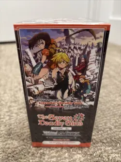 Weiss Schwarz The Seven Deadly Sins Booster Box Display - 20 Packs 8885009406228 - Image 1