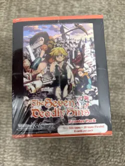 Weiss Schwarz The Seven Deadly Sins Booster Box Display - 20 Packs 8885009406228 - Image 4