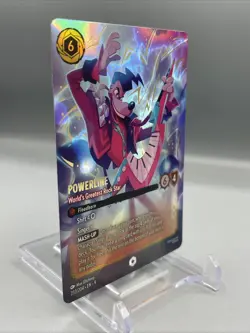 Powerline Worlds Greatest Rock Star, Enchanted, Fabled - TCG Disney Lorcana Card - Image 3