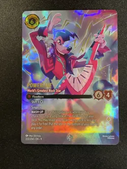 Powerline Worlds Greatest Rock Star, Enchanted, Fabled - TCG Disney Lorcana Card - Image 5