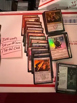 Magic The Gathering Cards - Pack 30 Rares, 170 Uncommon/Common - 200 total cards - Image 4
