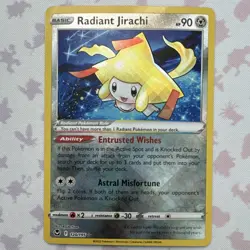Pokemon Radiant Jirachi Eternatus Basic Holo Card Lot English 2022 - Image 2