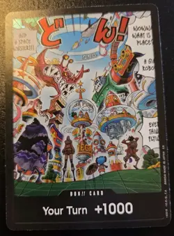 Egghead Island OP14 Foil Don The Azure Sea's Seven One Piece Card Game - Image 1