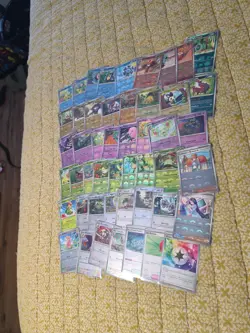 Pokemon Black prismatic & black Bolt, White Flare 49 Card Pokeball Lot - Image 2