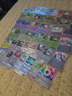 Pokemon Black prismatic & black Bolt, White Flare 49 Card Pokeball Lot - Image 3