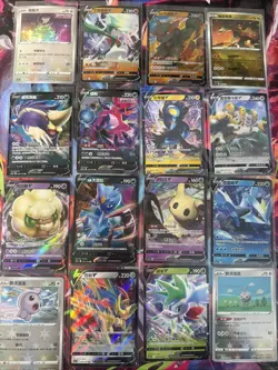 Pokemon 16 Card Lot nm V Max Mega SR Amazing Ex HOLO Rare Hits Only R93 - Image 1