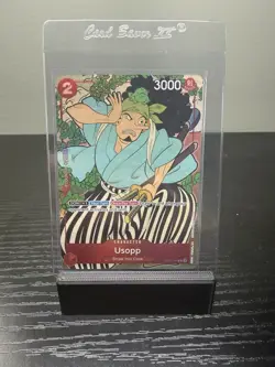 Usopp OP01-004 English Version 1st Anniversary Set Promo One Piece Card - Image 1