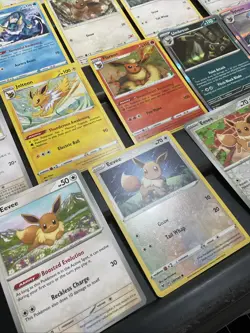 (30) EEVEE CARDS LOT VTG GLACEON LEAFEON ESPEON JOLTEON EVOLUTION Holo Rare - Image 5