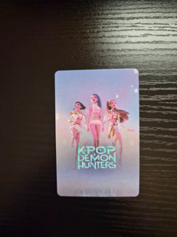 KPop Demon Hunters Collectible Trading Card (Q3) - HUNTR/X - Rumi, Mira, Zoey - Image 2