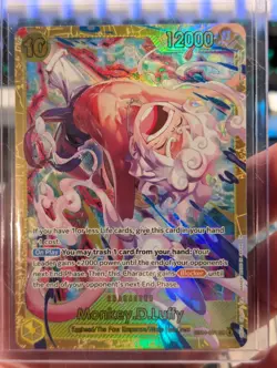 Monkey D. Luffy OP15 EB04-061 SEC ONE PIECE Card Game ENGLISH NM - Image 1