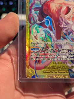 Monkey D. Luffy OP15 EB04-061 SEC ONE PIECE Card Game ENGLISH NM - Image 4